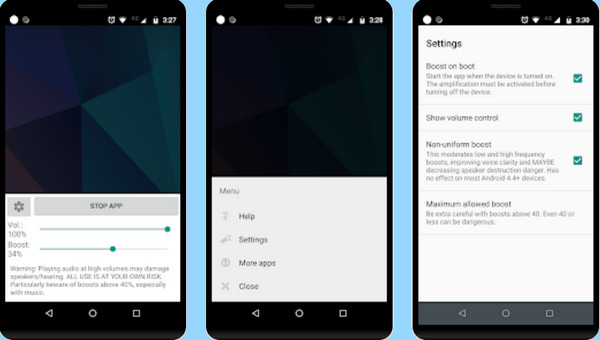 Volumebooster voor Android