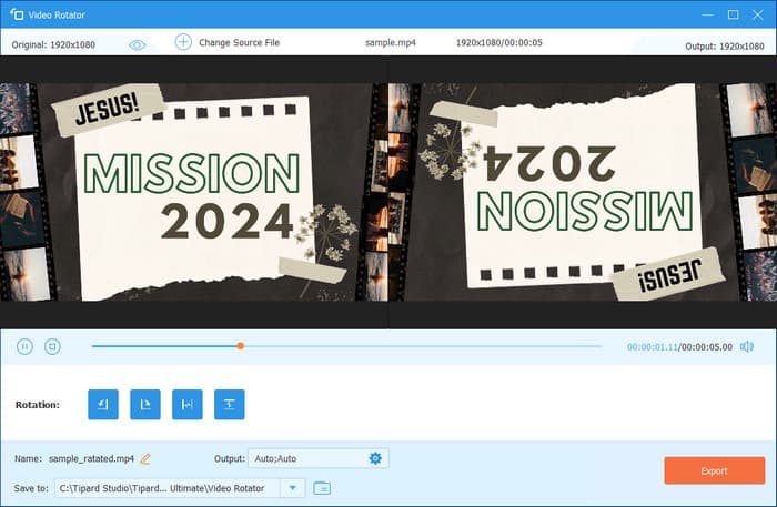 Tipard Video Rotator