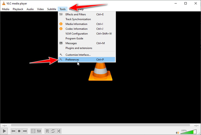 Open Preferences