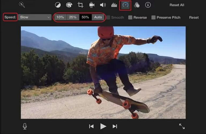 Slow Down Video iMovie