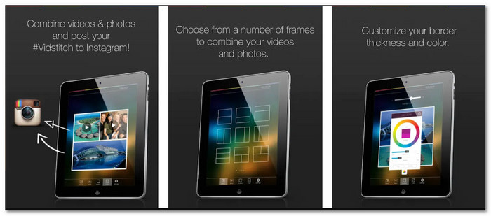 Vidstitch Frames For Instagram Best Split Screen Video App