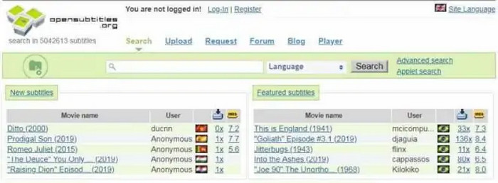 OpenSubtitles