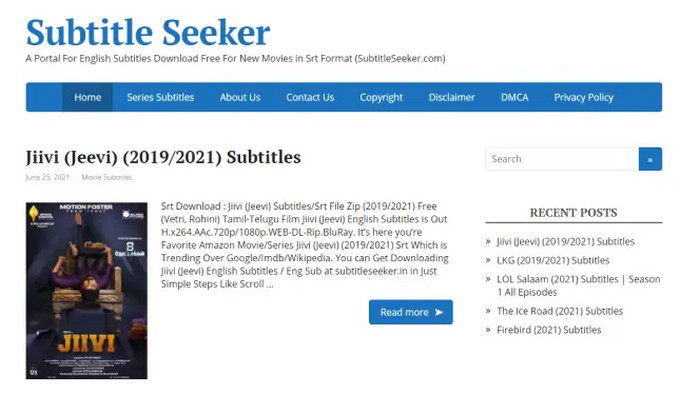 Subtitle Seeker