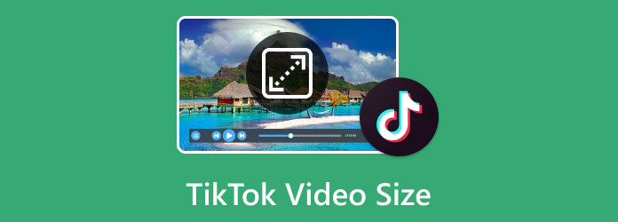 TikTok-videostørrelse