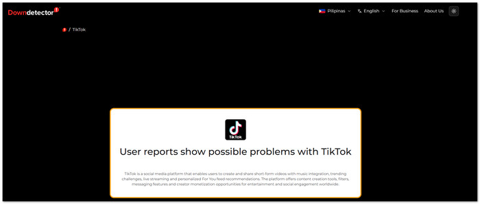 Check For A Tiktok Outage