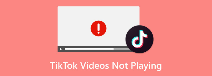 Vídeos do TikTok que não são reproduzidos e reparados