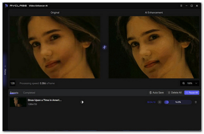 AVCLabs Video Enhancer AI — лучшая альтернатива Topaz Video AI.