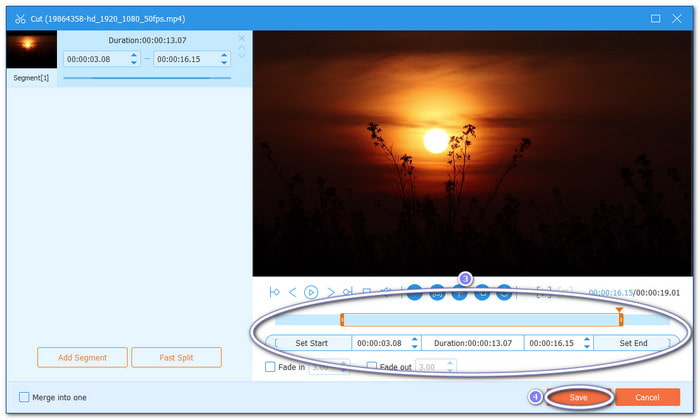 Trim Your Video with the Cut Tool