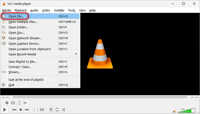 Load Video VLC
