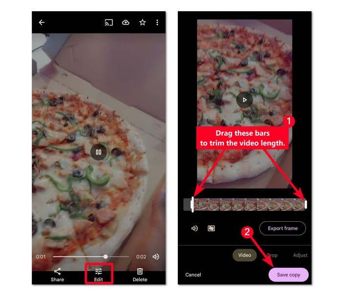 Trim Video Google Photos