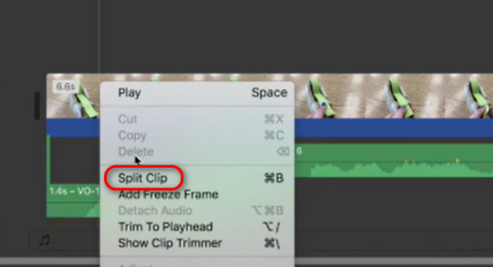 Trim Video iMovie Mac