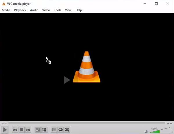 VLC -käyttöliittymä