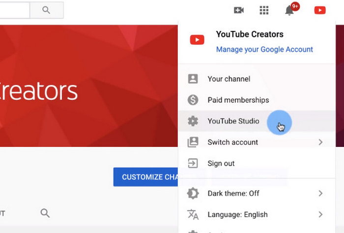 YouTube Studio