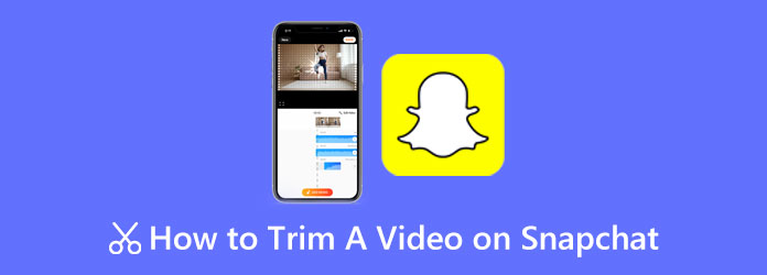 Trim videoer på Snapchat