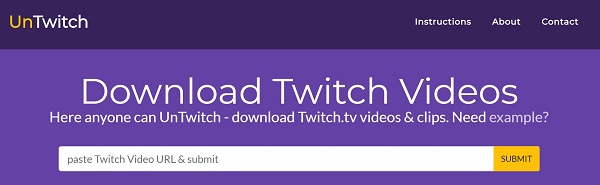 Untwitch Downloader