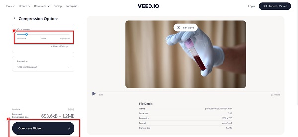 VEED-process