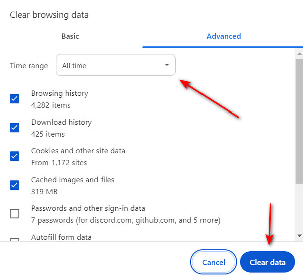 Slet browserdata