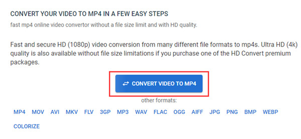 Converter vídeo para MP4