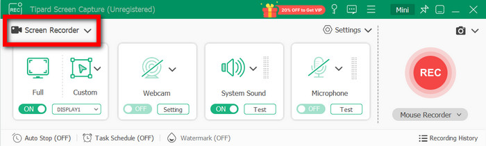 Tipard Screen Capture
