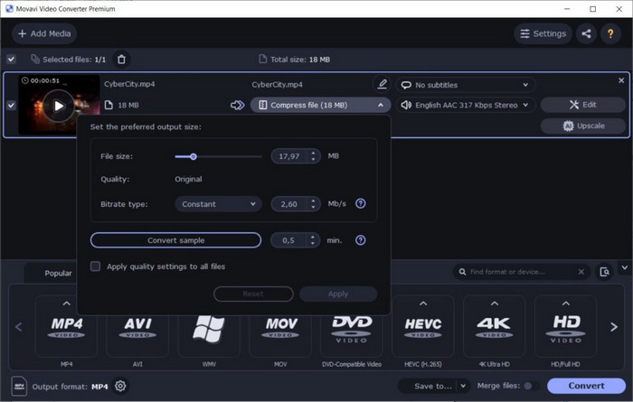 Movavi Video Converter
