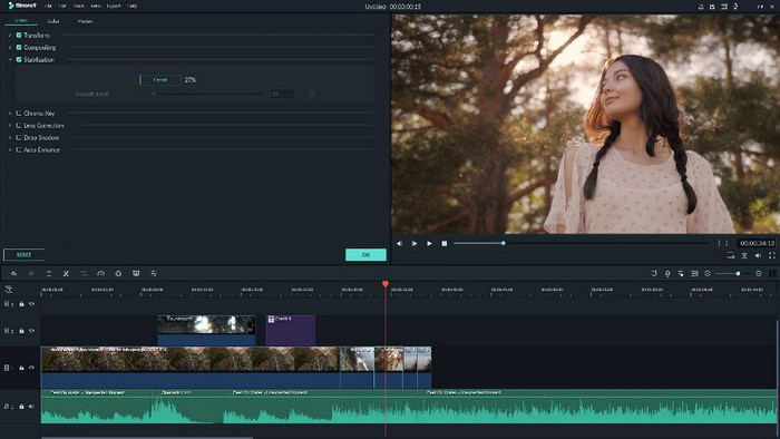 Filmora Crop Video