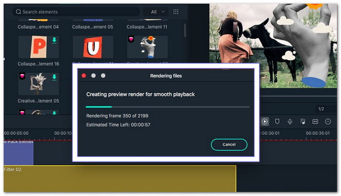 Render Video Editing Term