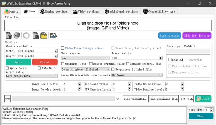 Waifu2x-Extension-GUI