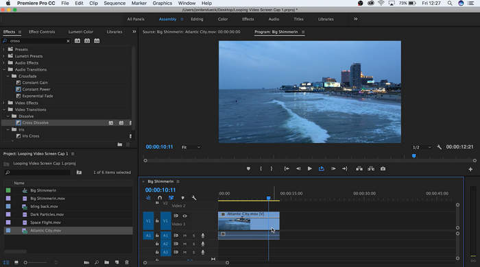 Adobe Premiere Pro Video Looper til Windows og Mac