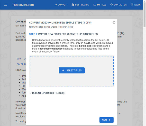 HDConvert yleiskatsaus