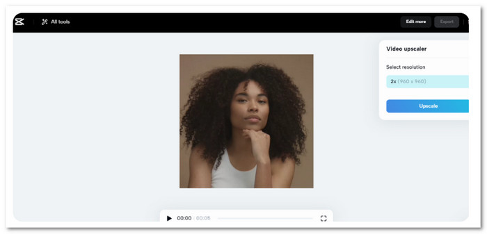 CapCut Online Video Quality Enhancer