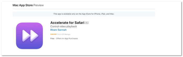 Accelerate for Safari