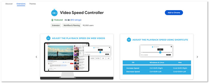 Video Speed Controller