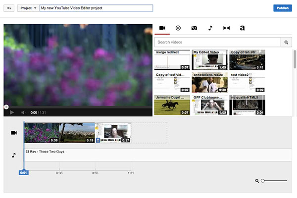 editor video di youtube