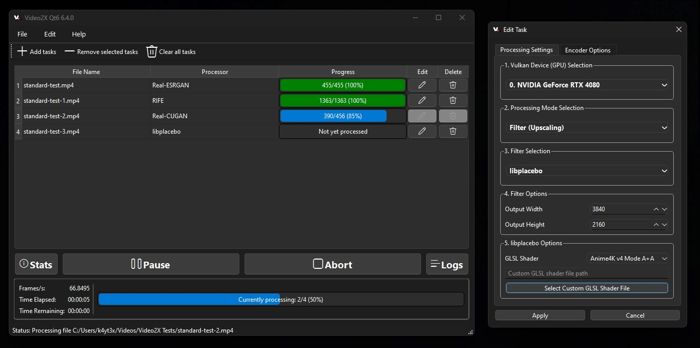 Video2x Interface