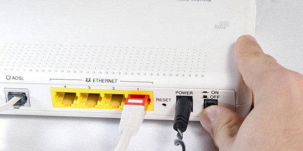 Återställ din router