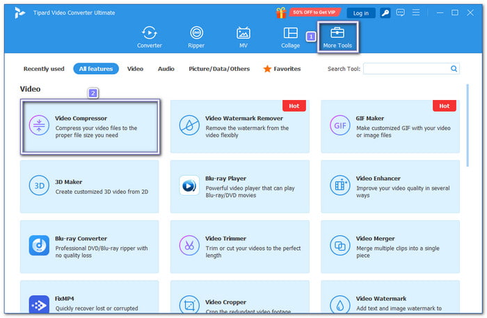 Select Video Compressor Tool