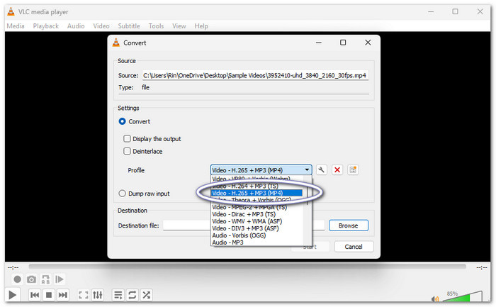 Using Preset Profiles