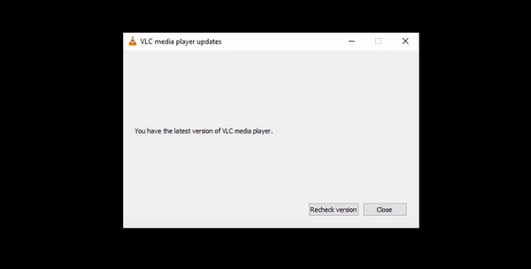 Controleer de VLC-versie