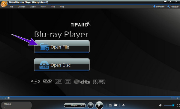 Alternative Player Open File