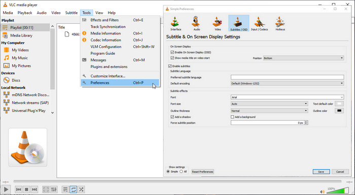Force Subtitle Position