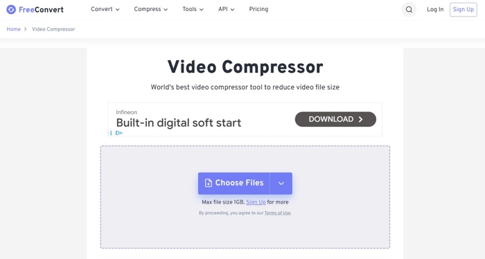 VOB Compressor Online