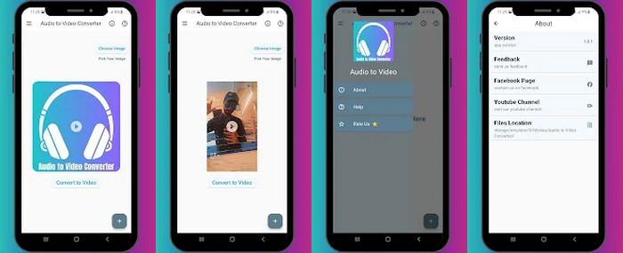 Audio to Video Converter App