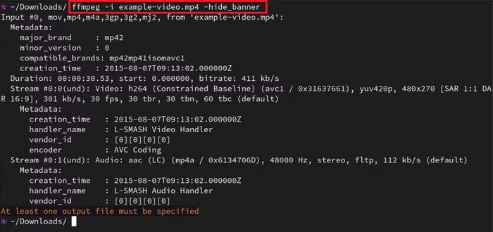 Using Ffmpeg