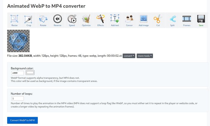 Ezgif Webp To Mp4
