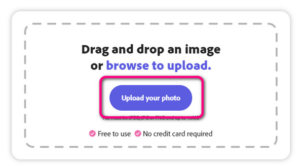 Upload Your Photo Option