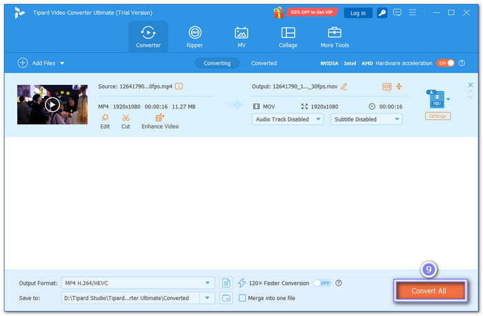 Save Your Video With New Bitrate