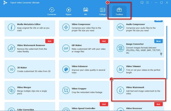 Klik op Toolbox-watermerk