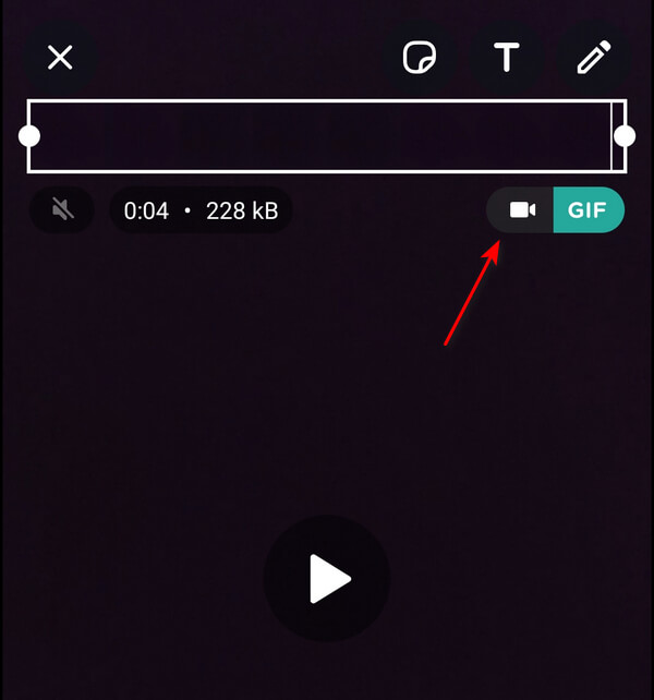Android Toggle Video