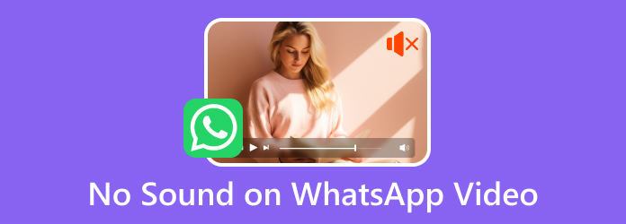 WhatsApp Video Ingen lyd reparasjon