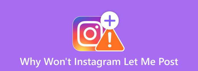 Hvorfor vil ikke Instagram la meg legge ut